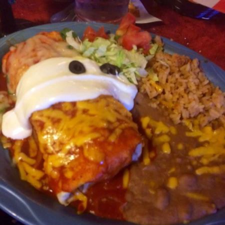 El Charro Avitia Mexican Restaurant, 7 Carne Asada Burrito
